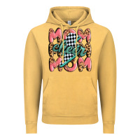 Vintage Mustard cheer mom Vintage Hoodie - MaliasSmallBusiness