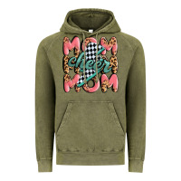 Vintage Olive cheer mom Vintage Hoodie - MaliasSmallBusiness