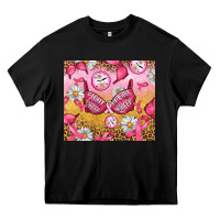 Black Hour Breast Cancer Bra Heavy Core Tee - Artiststas