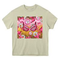 Mossy Hour Breast Cancer Bra Heavy Core Tee - Artiststas