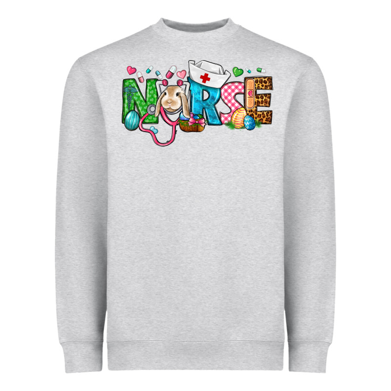 Easter Nurse Heavyweight Sweatshirt by BundleAndBundleShop | Teevron
