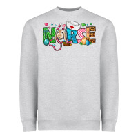 Heather Grey Easter Nurse Heavyweight Sweatshirt - BundleAndBundleShop
