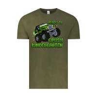 Vintage Olive ready to crush kindergarten Vintage Tee - MaliasSmallBusiness