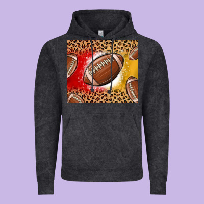 Team Color Red And Gold Football Vintage Hoodie Designed By Maliassmallbusiness