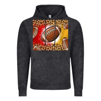 Team Color Red And Gold Football Vintage Hoodie | Teevron