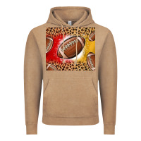 Vintage Coffee team color red and gold football Vintage Hoodie - MaliasSmallBusiness