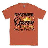 Copper december queen faith and favor living my blessed l Classic Tee - MaliasSmallBusiness