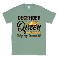 Sage december queen faith and favor living my blessed l Classic Tee - MaliasSmallBusiness