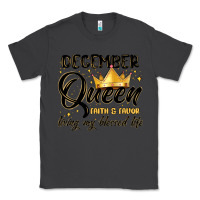 Smoke december queen faith and favor living my blessed l Classic Tee - MaliasSmallBusiness