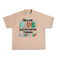 Burro i love my kids but sometimes i wanna square up Urban Heavy Tee - MaliasSmallBusiness