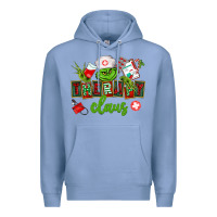 Colony Blue therapy claus Premium Hoodie - CowGirlArtShop