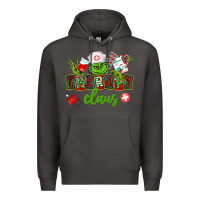 Smoke therapy claus Premium Hoodie - CowGirlArtShop