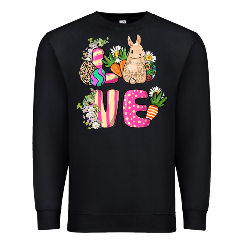 Love Easter Day Premium Sweatshirt by HowdyJamesFarm | Teevron