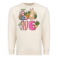 Sandshell Love Easter Day Premium Sweatshirt - HowdyJamesFarm