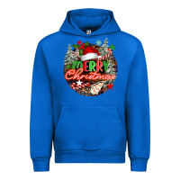 Cobalt Merry christmas Urban Hoodie - FaDigitalArtStudio