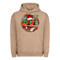 Pigment Burro Merry christmas Urban Hoodie - FaDigitalArtStudio