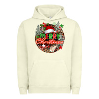 Pigment Pistachio Merry christmas Urban Hoodie - FaDigitalArtStudio