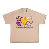 Burro peace love nursing Urban Heavy Tee - AdoDesignShop