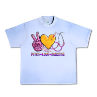 Grape Ice peace love nursing Urban Heavy Tee - AdoDesignShop