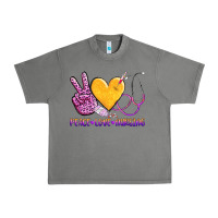 Tornado peace love nursing Urban Heavy Tee - AdoDesignShop
