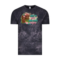 Cloud Black just a girl who loves cows Vintage Tee - MaliasSmallBusiness