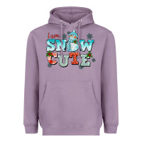 Lavender i am snow cute Heavyweight Hoodie - CowGirlArtShop