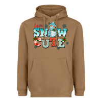 Toasted Coconut i am snow cute Heavyweight Hoodie - CowGirlArtShop