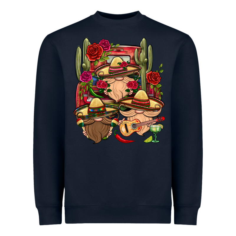Mexican Gnomies Truck Heavyweight Sweatshirt by BundleAndBundleShop | Teevron