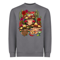 Storm Mexican Gnomies Truck Heavyweight Sweatshirt - BundleAndBundleShop