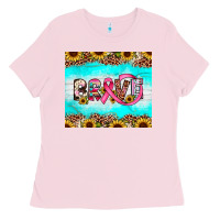 Bubblegum Pink brave Ladies Tee - JahusDesignShop