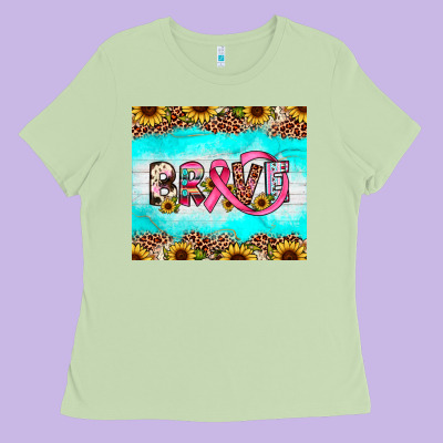 Brave Ladies Tee Designed By Jahusdesignshop