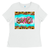 White brave Ladies Tee - JahusDesignShop