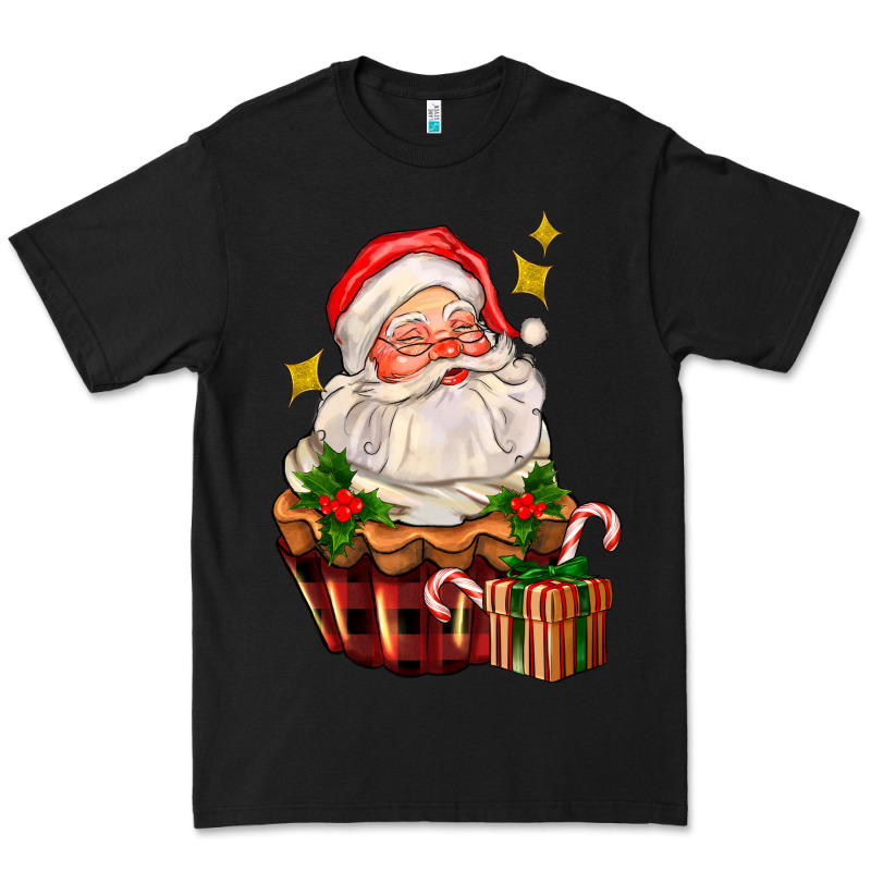 Santa Claus Cupcake Premium Tee by AdoDesignShop | Teevron