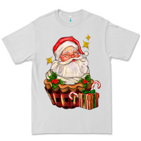 Dove Grey santa claus cupcake Premium Tee - AdoDesignShop