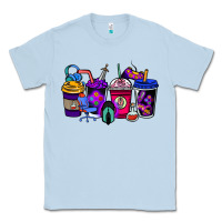 Dusty Blue gaming coffee cups Classic Tee - NancyCooperArtShop