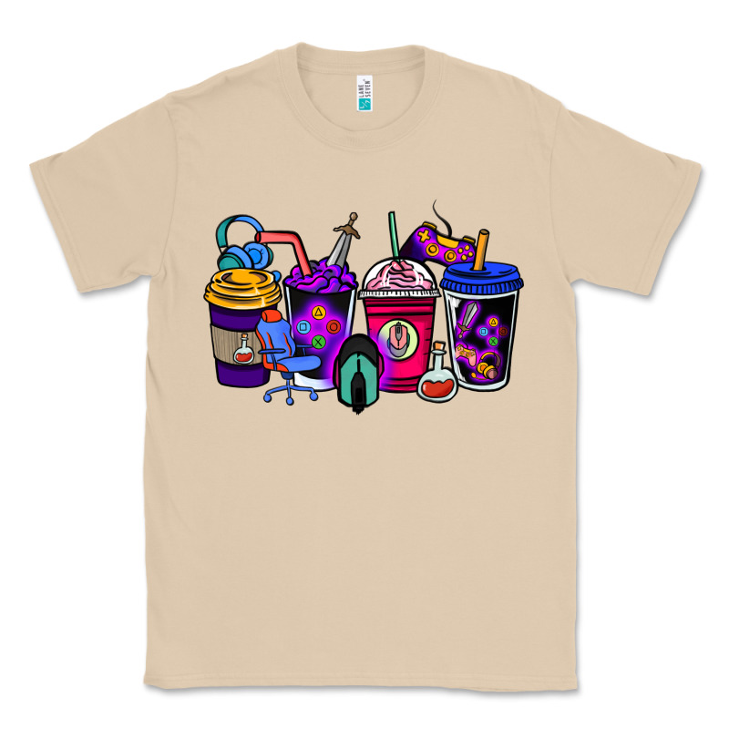 Gaming Coffee Cups Classic Tee by NancyCooperArtShop | Teevron