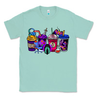 Seafoam gaming coffee cups Classic Tee - NancyCooperArtShop