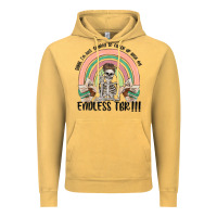 Vintage Mustard endless tbr Vintage Hoodie - MaliasSmallBusiness