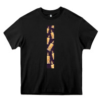 Black Halloween Key Fob Heavy Core Tee - BundleAndBundleShop
