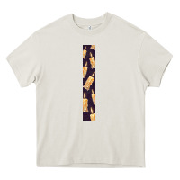 Cream Halloween Key Fob Heavy Core Tee - BundleAndBundleShop