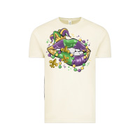 Vintage Arctic mardi gras lips Vintage Tee - MaliasSmallBusiness