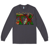 Smoke Christmas Texas With Deer Long Sleeve Tee - BundleAndBundleShop