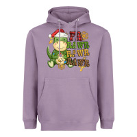 Lavender watercolor t rex fa rawr rawr rawr christmas Heavyweight Hoodie - CowGirlArtShop