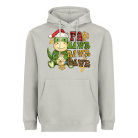 Moon Dust watercolor t rex fa rawr rawr rawr christmas Heavyweight Hoodie - CowGirlArtShop