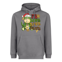 Storm watercolor t rex fa rawr rawr rawr christmas Heavyweight Hoodie - CowGirlArtShop