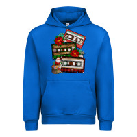 Cobalt christmas cassette gemstone Urban Hoodie - FaDigitalArtStudio