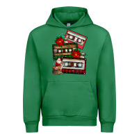 Emerald christmas cassette gemstone Urban Hoodie - FaDigitalArtStudio