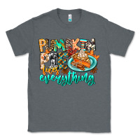 Charcoal Heather Pumpkin Pie Fixes Everything Classic Tee - CowhideDigitalArt