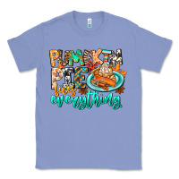 Colony Blue Pumpkin Pie Fixes Everything Classic Tee - CowhideDigitalArt