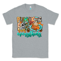 Heather Grey Pumpkin Pie Fixes Everything Classic Tee - CowhideDigitalArt